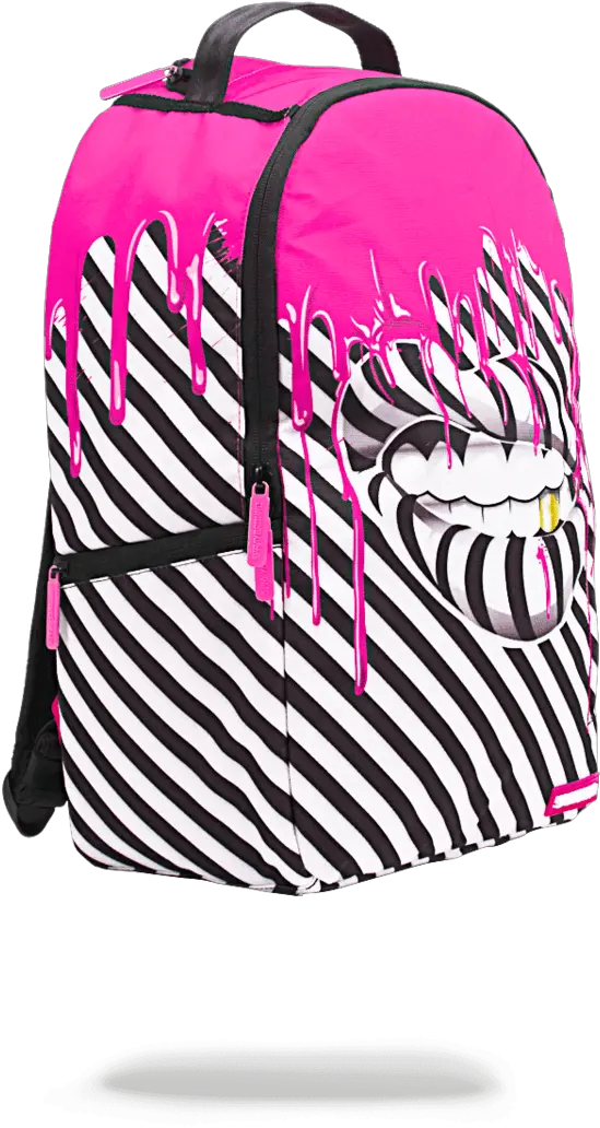 School Backpack Png Sprayground Illusion Lips Backpack Lips Lips Sprayground Backpack Backpack Png