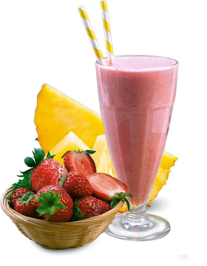 Download Hd B4 Pineapple Sunset Fruit Milkshake Png Smoothies Png