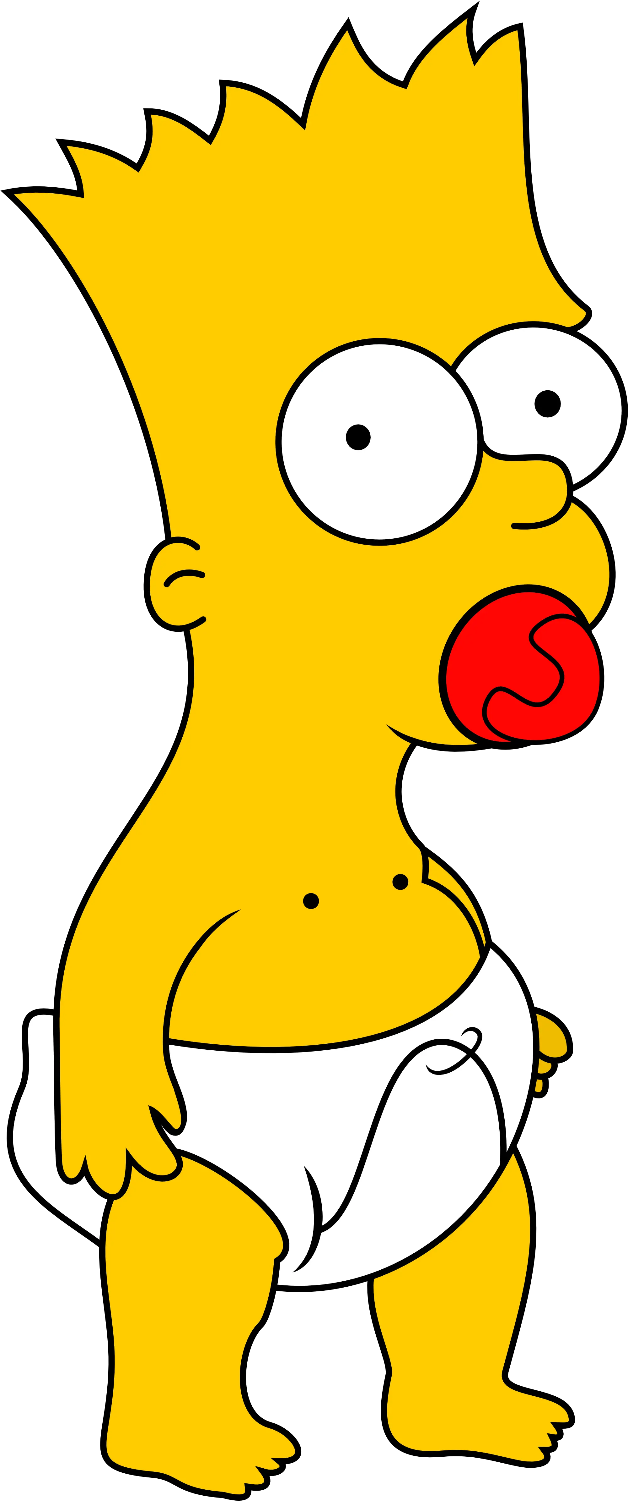 Bart Simpson Lisa Homer Bart Simpson As A Baby Png Bart Simpson Transparent