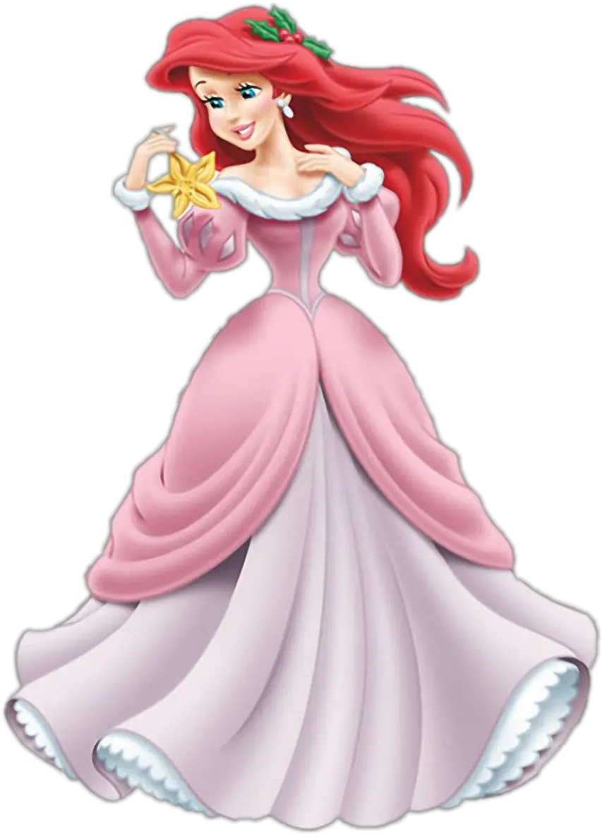 Ariel Ariel Disney Princess Christmas Png Ariel Png