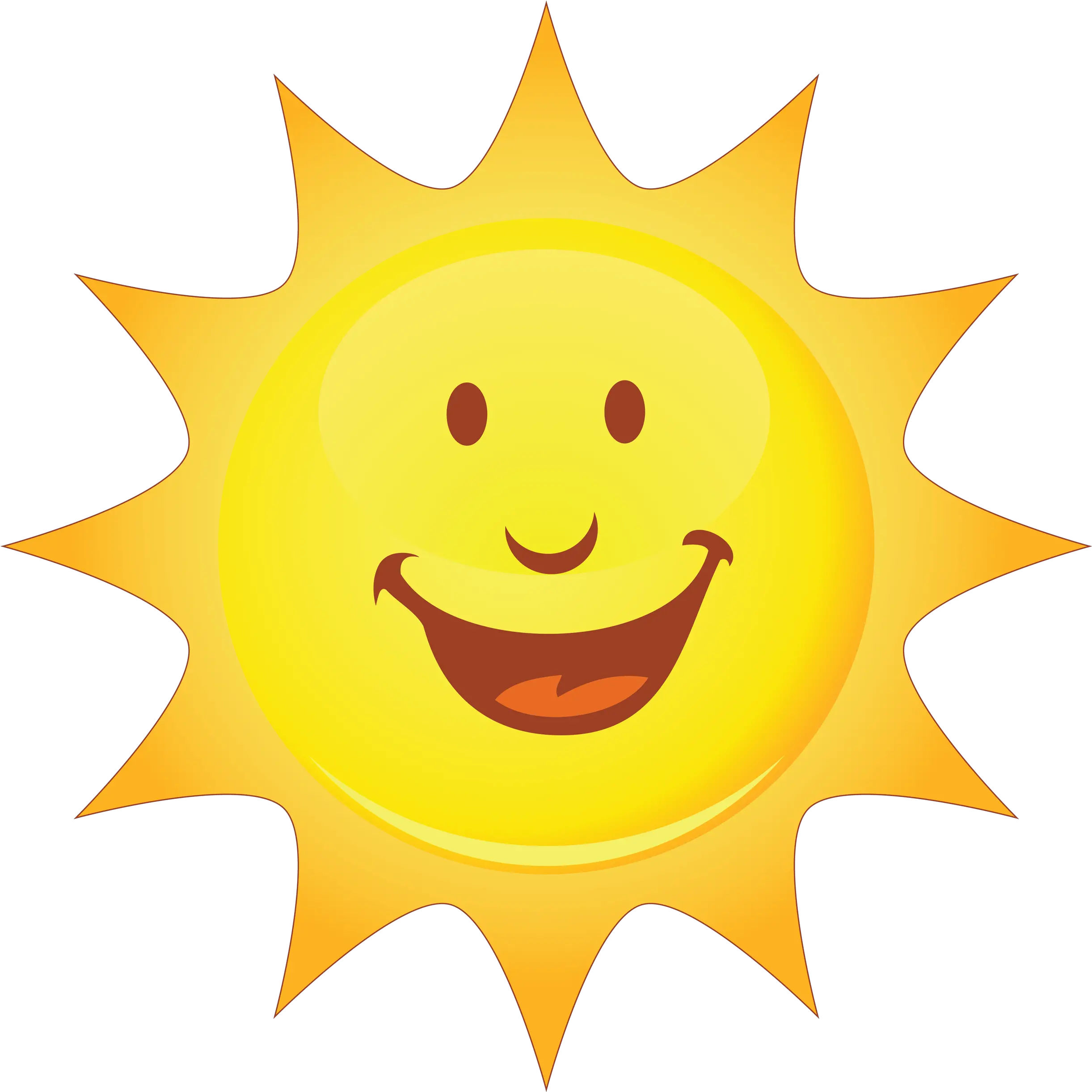 Smiley Smiling Sun Clip Art Transparent Smiling Sun Png Smiling Sun Png