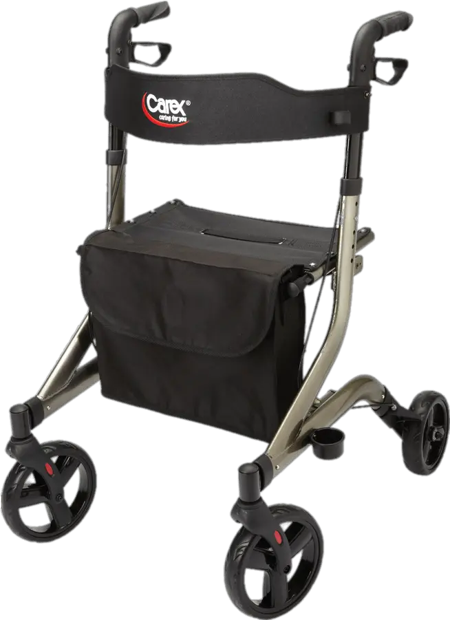 Carex Rolling Walker Transparent Png Carex Rollator Walker Png