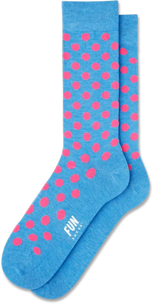 Menu0027s Polka Dot Dress Socks Sock Png Polka Dot Png