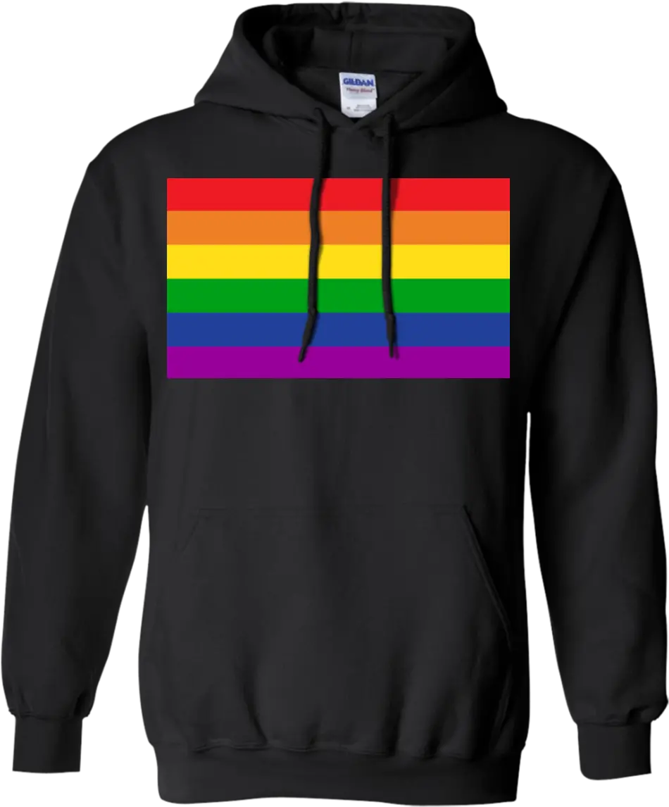 Lgbt Rainbow Flag Pride Shirt Shirt Full Size Png Into The Forest I Go Hoodie Pride Flag Png