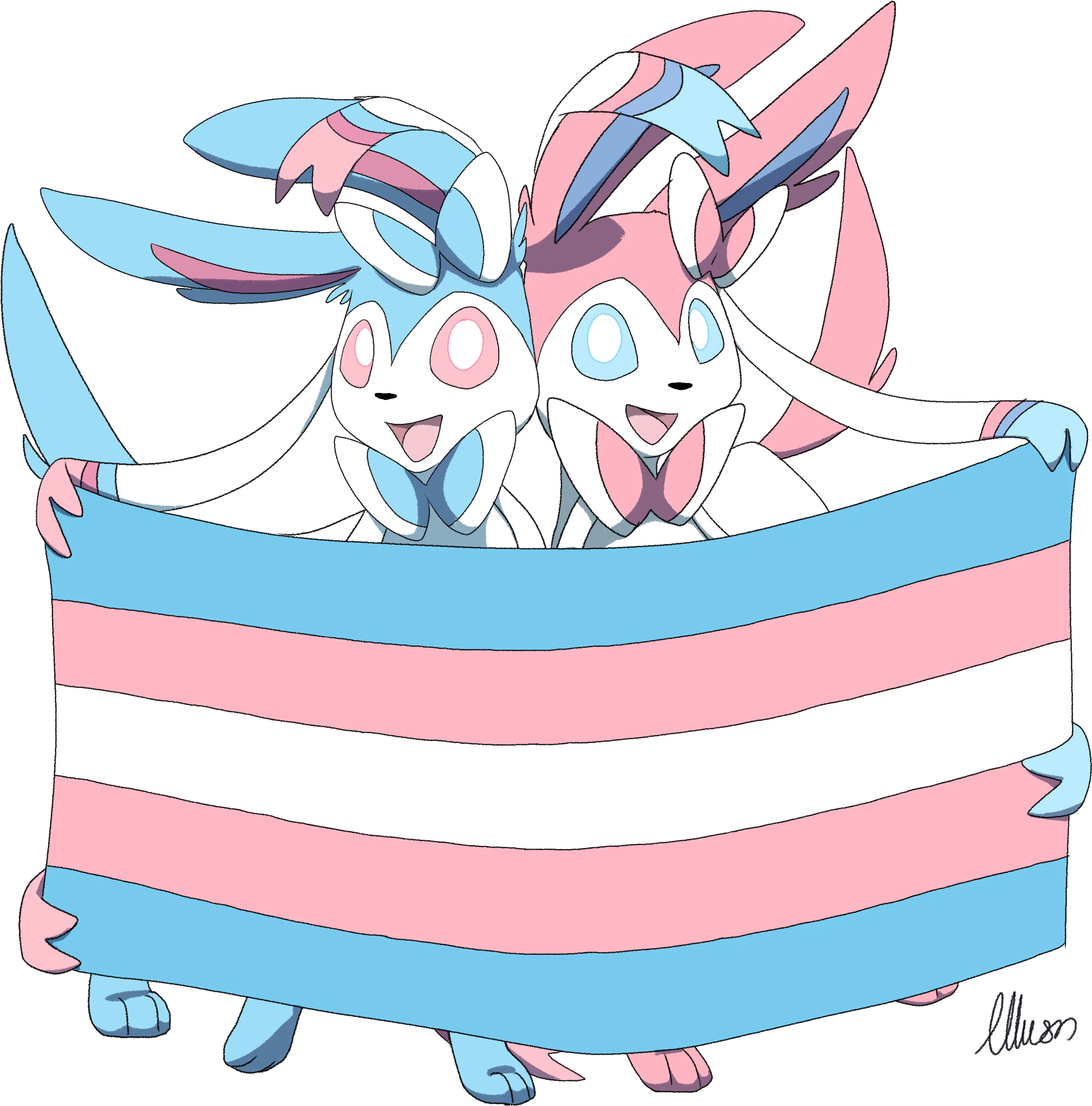 Gaymers Sylveon Says Trans Rights Png Sylveon Transparent