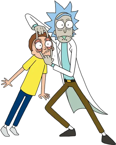 Free Printable Rick And Morty Coloring Rick And Morty Sticker Png Rick Sanchez Png