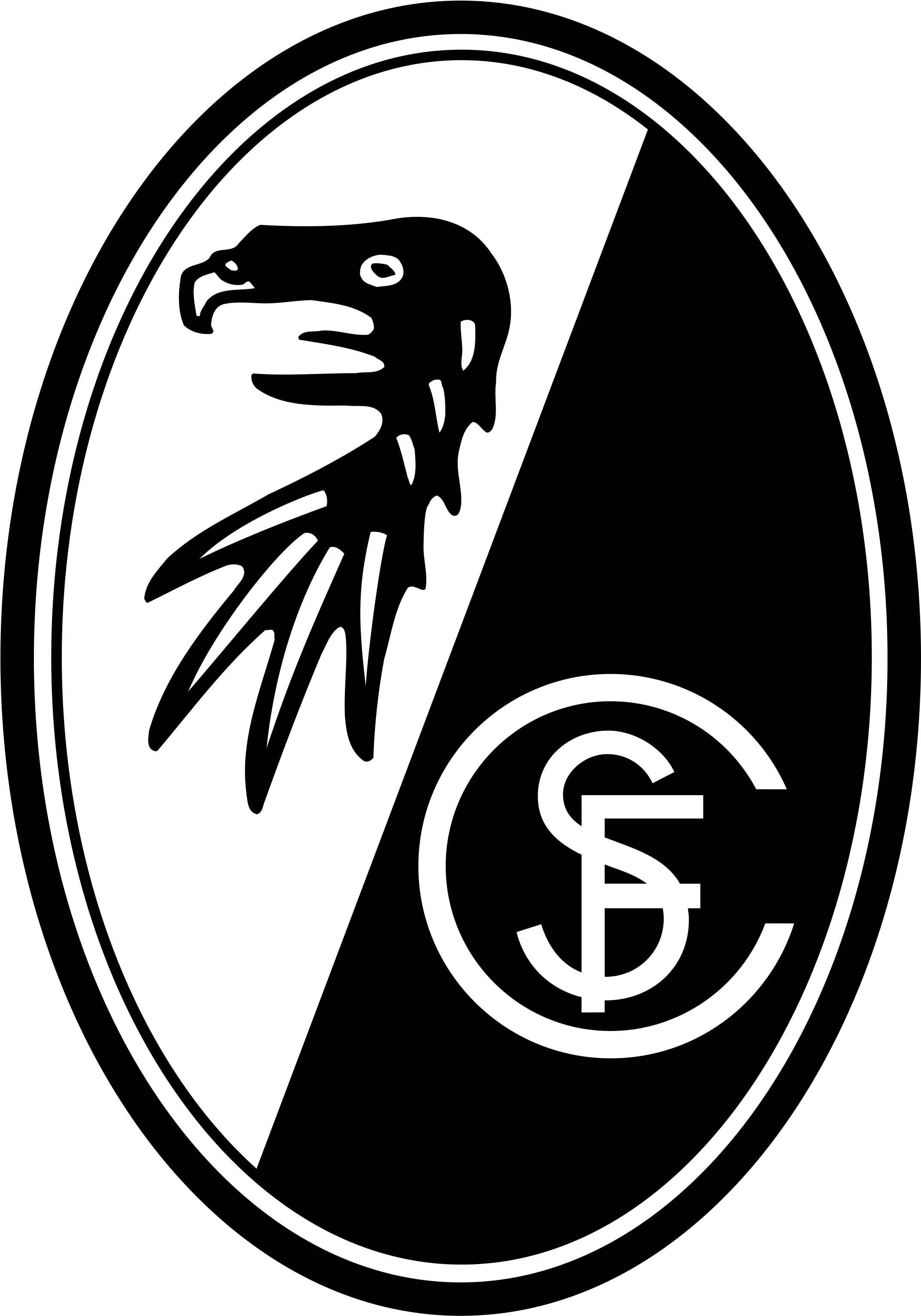 Sc Freiburg Logo Sc Freiburg Logo Transparent Png Boruto Logo