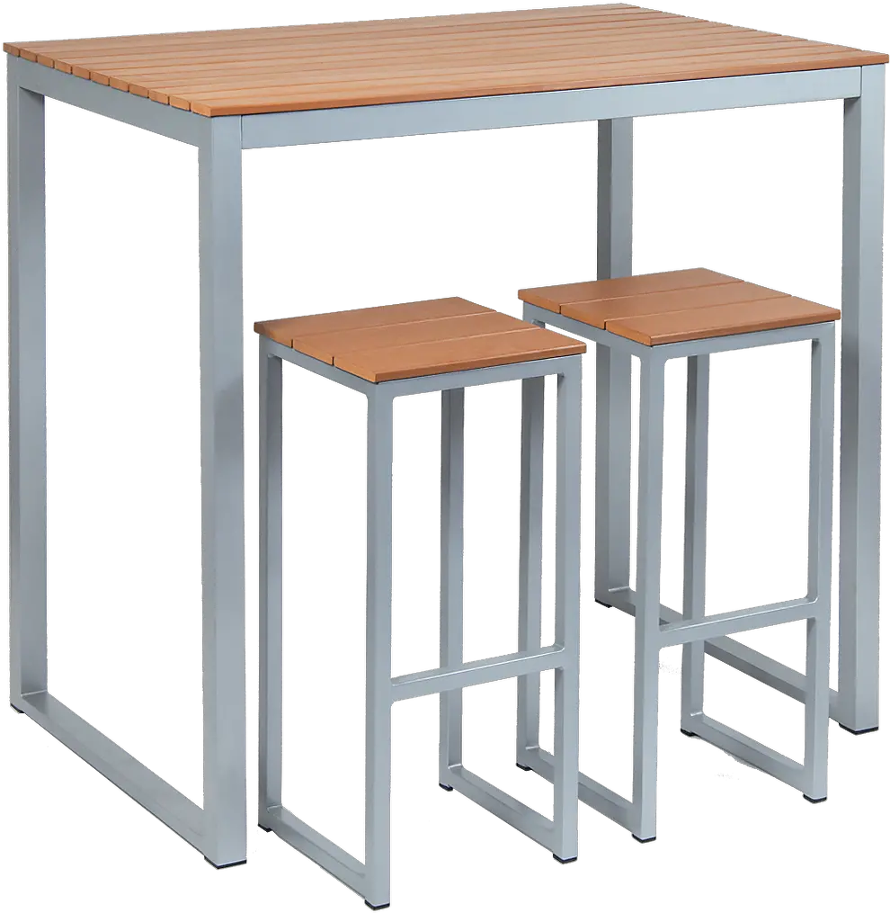 Imitation Teak Bar Table Table Png Bar Table Png