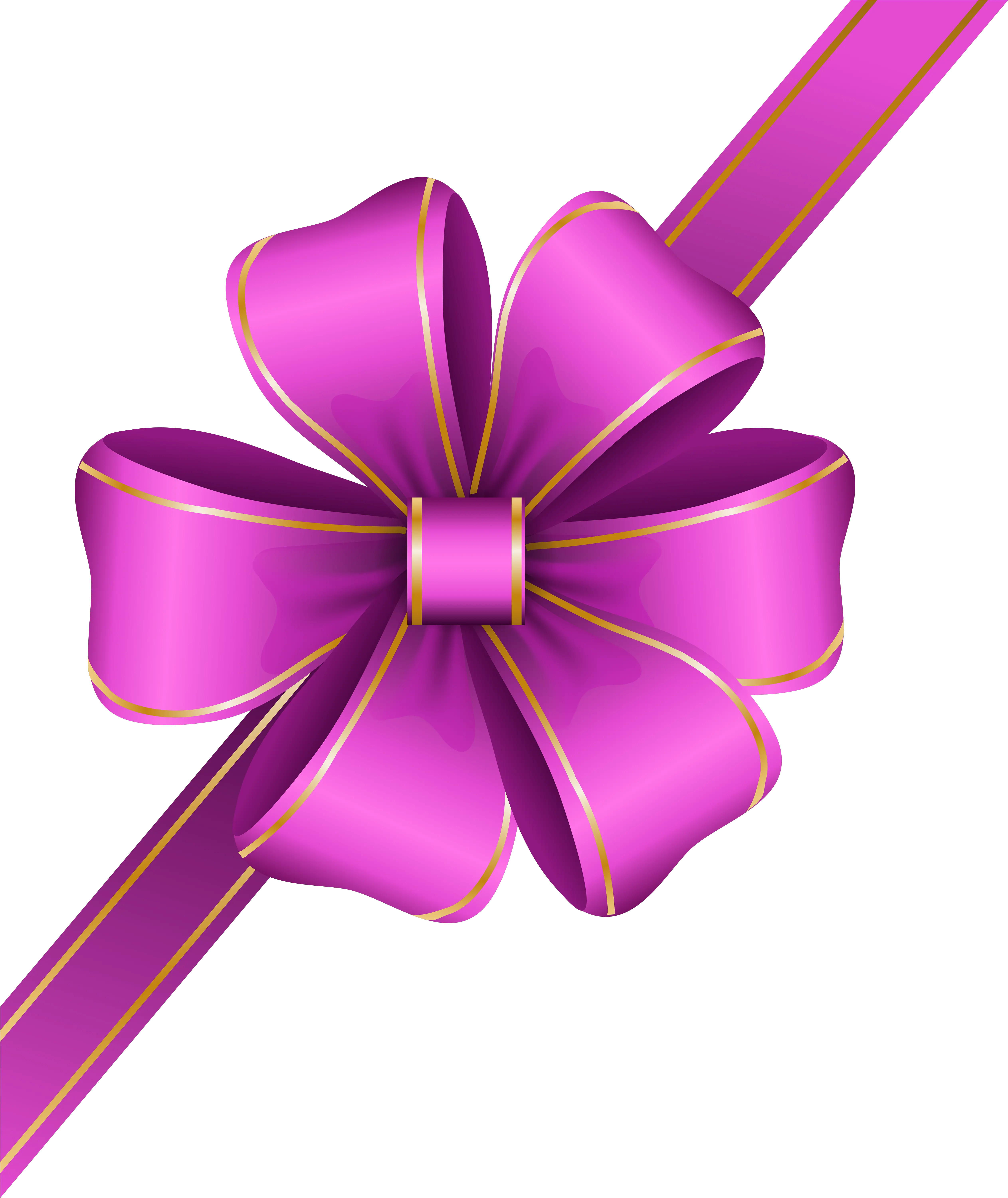 Decorative Pink Bow Corner Transparent Png Clip Art Image Pink Gift Ribbon Png Ribbon Png