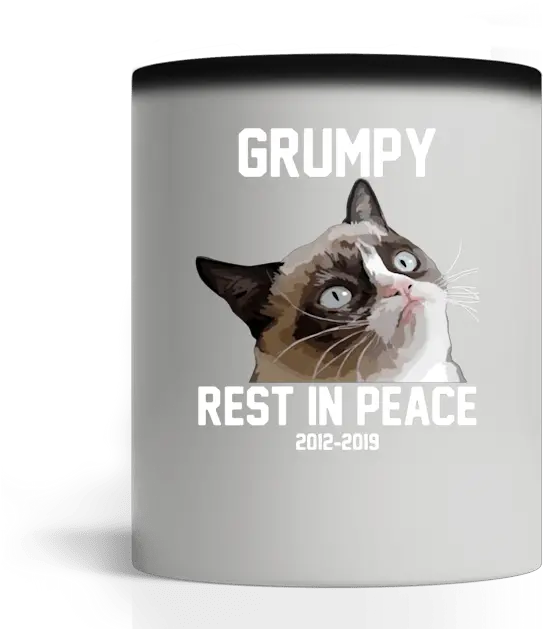 Rip Grumpy Cat 2012 2019 Rest In Peace Shirt Siamese Png Grumpy Cat Png