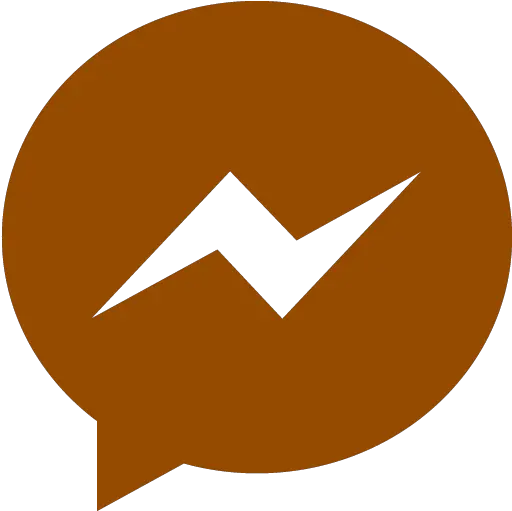 Brown Messenger Icon Free Brown Social Icons Icon Of Messenger Png Google Messenger Icon