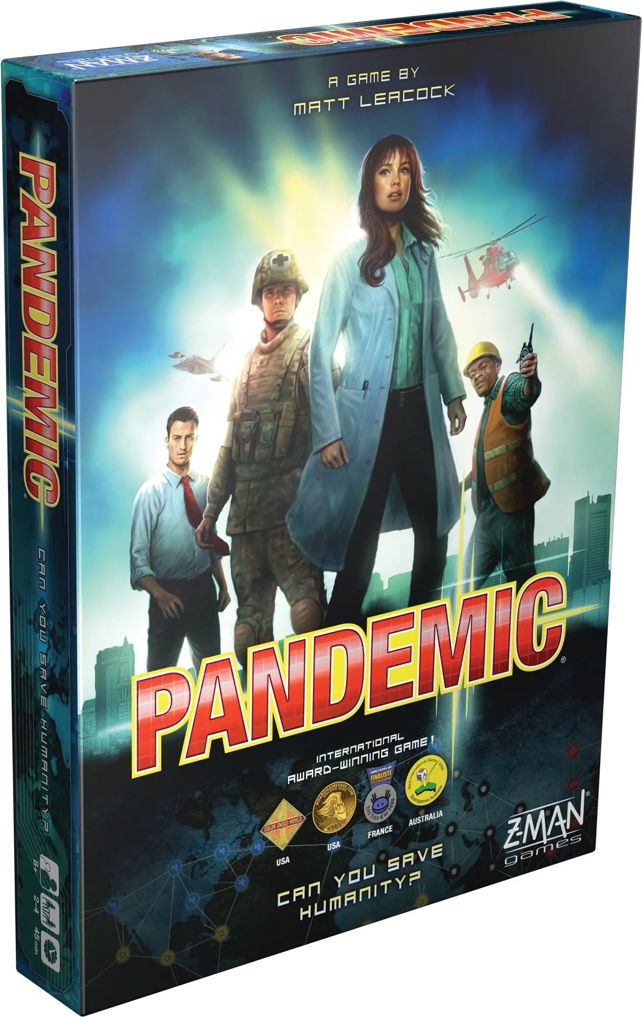 Pandemic Z Man Games Pandemic By Z Man Games Png Board Game Png