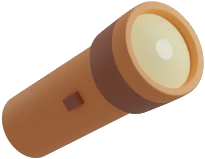 Off Flashlight Icon Download In Glyph Style Cylinder Png Flash Light Icon