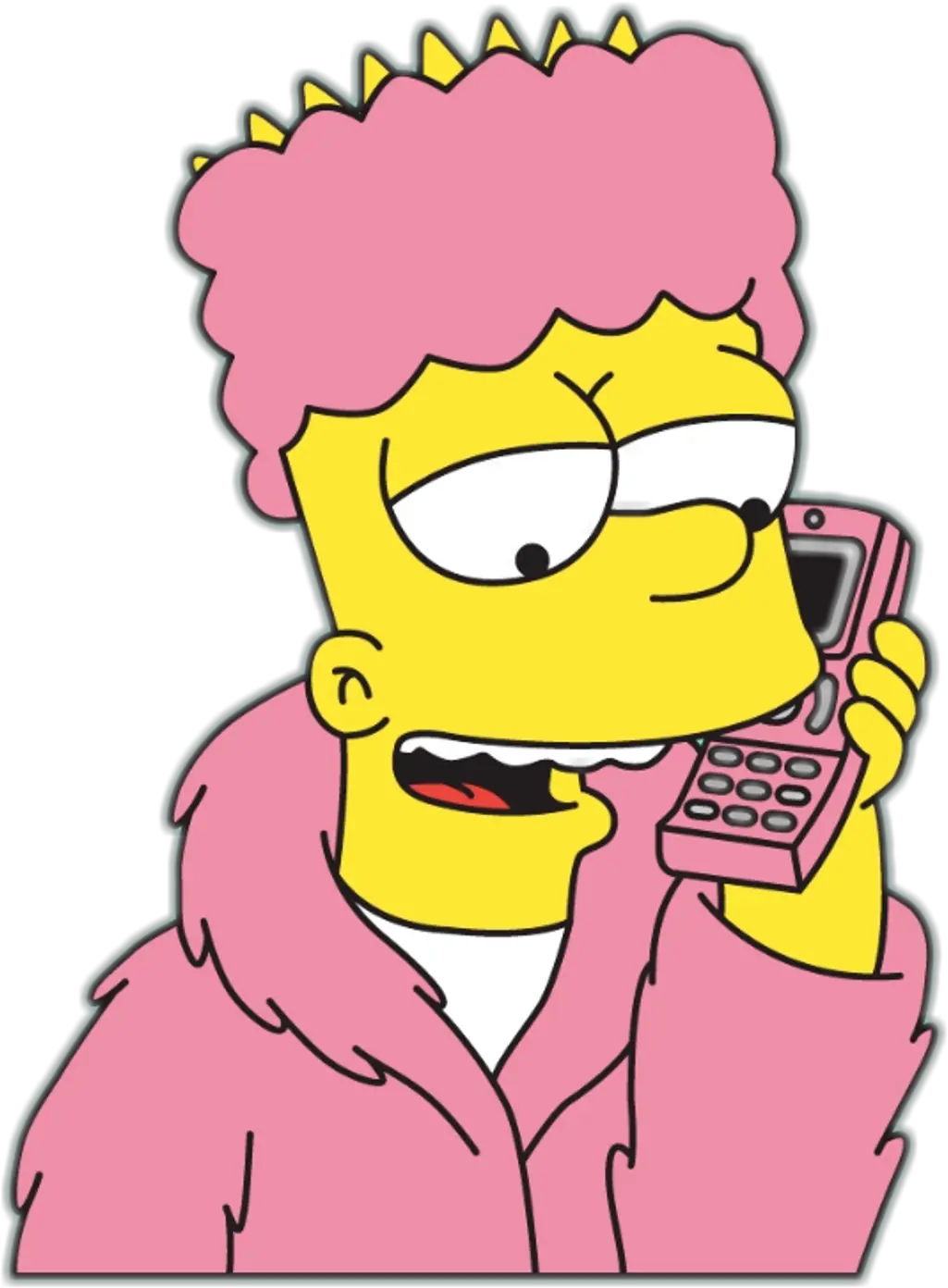 Bart Simpson Png Clipart Bart Simpson On The Phone Bart Simpson Png