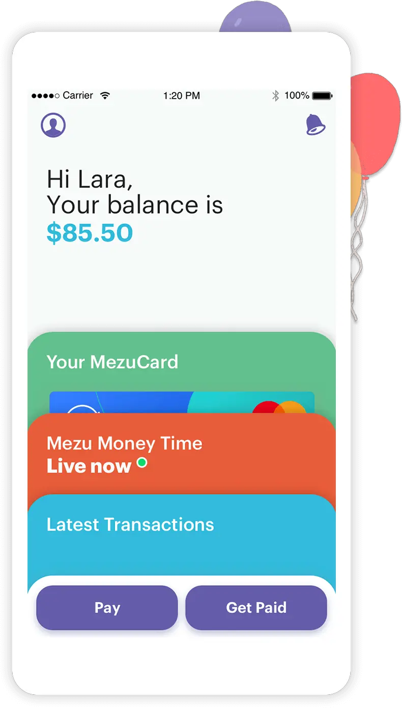 Mezu Does What Venmo Canu0027t Screenshot Png Venmo Png