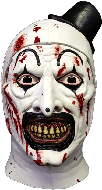 Terrifier Bloody Killer Art The Clown Mask Art The Clown Mask Png Clown Makeup Png