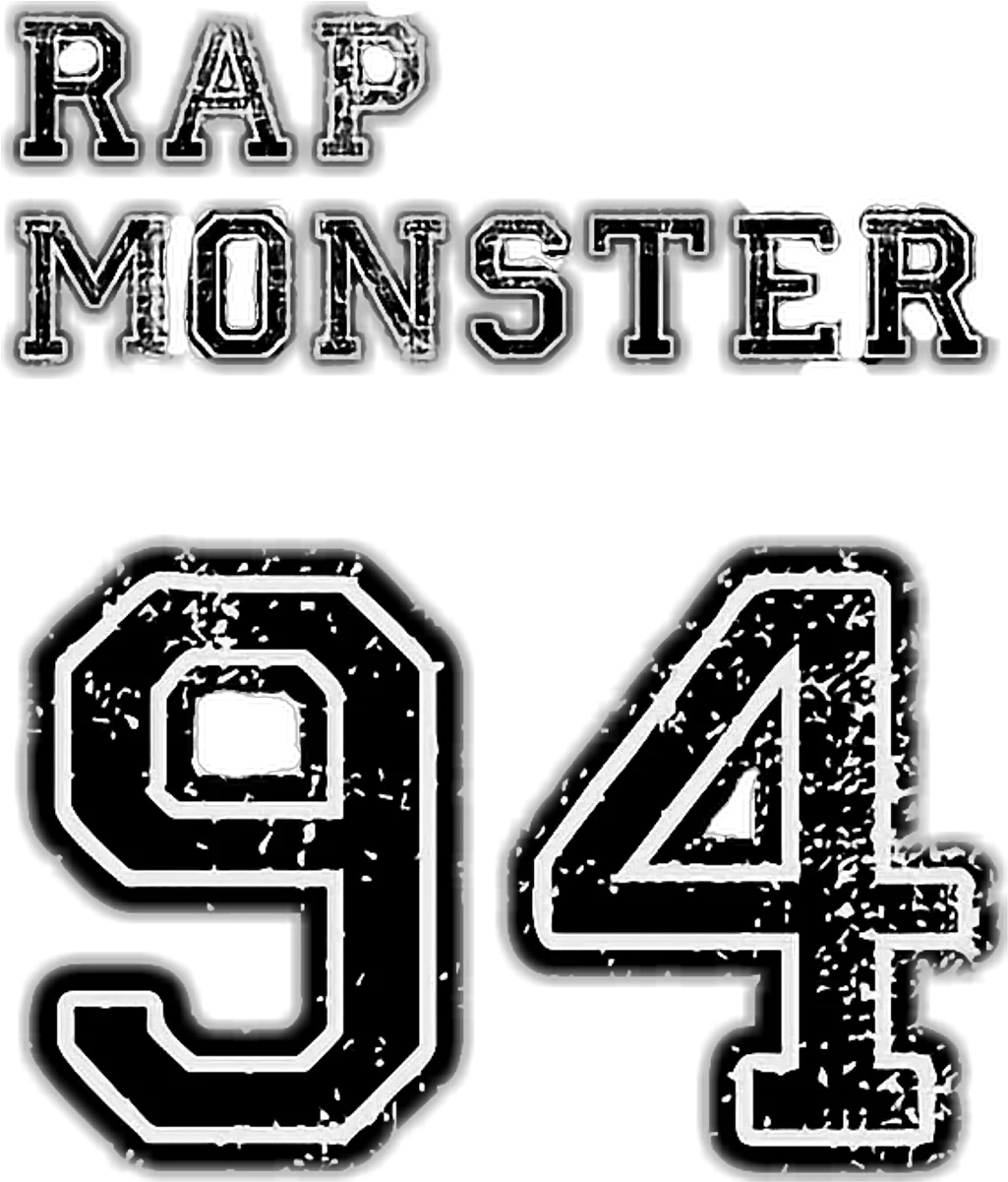 Download Hd Rapmonrapmonster Kimnamjoon Bts Freetoedit Clip Art Png Rap Png