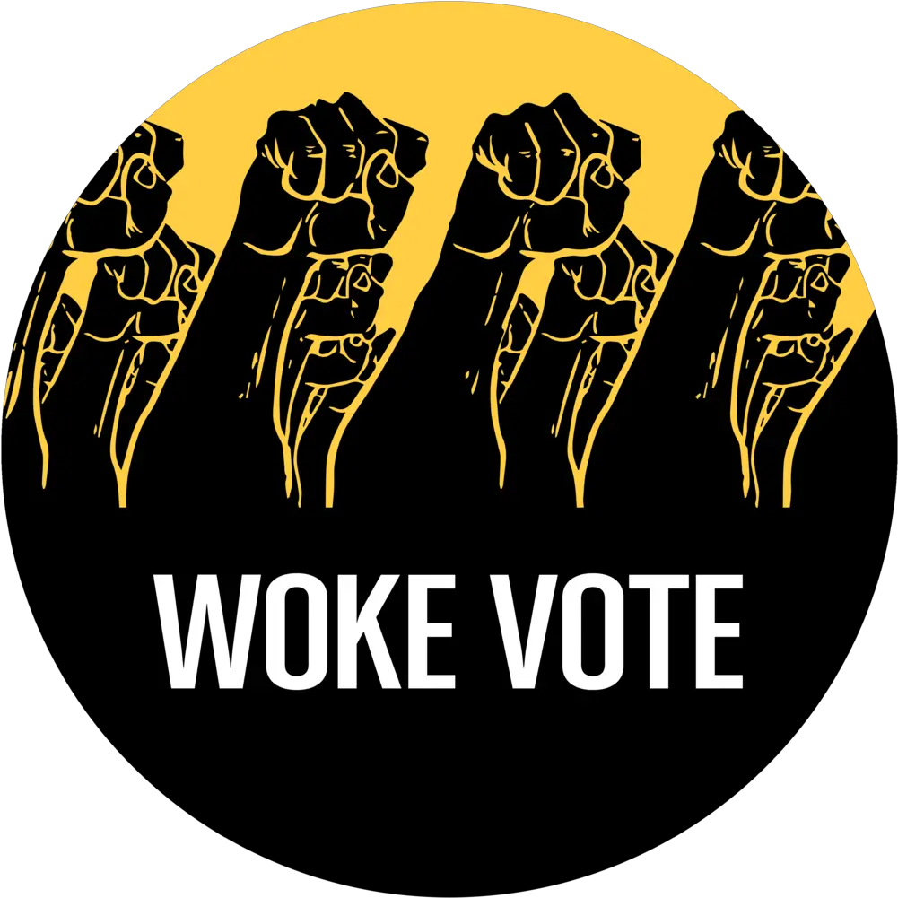 Woke Vote Png