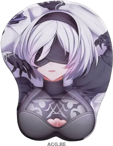 Nier Automata 2b 3d Game Breast Mousepad Nier 2b Png Nier Automata Png