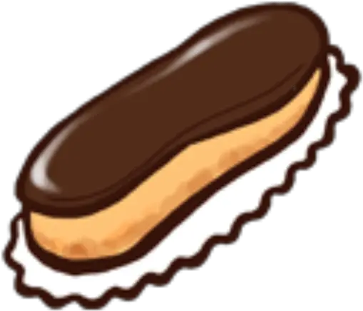 Cropped Eclairicon1png U2013 Eclair French Pastry Eclair Icon Yelp Reviews Icon