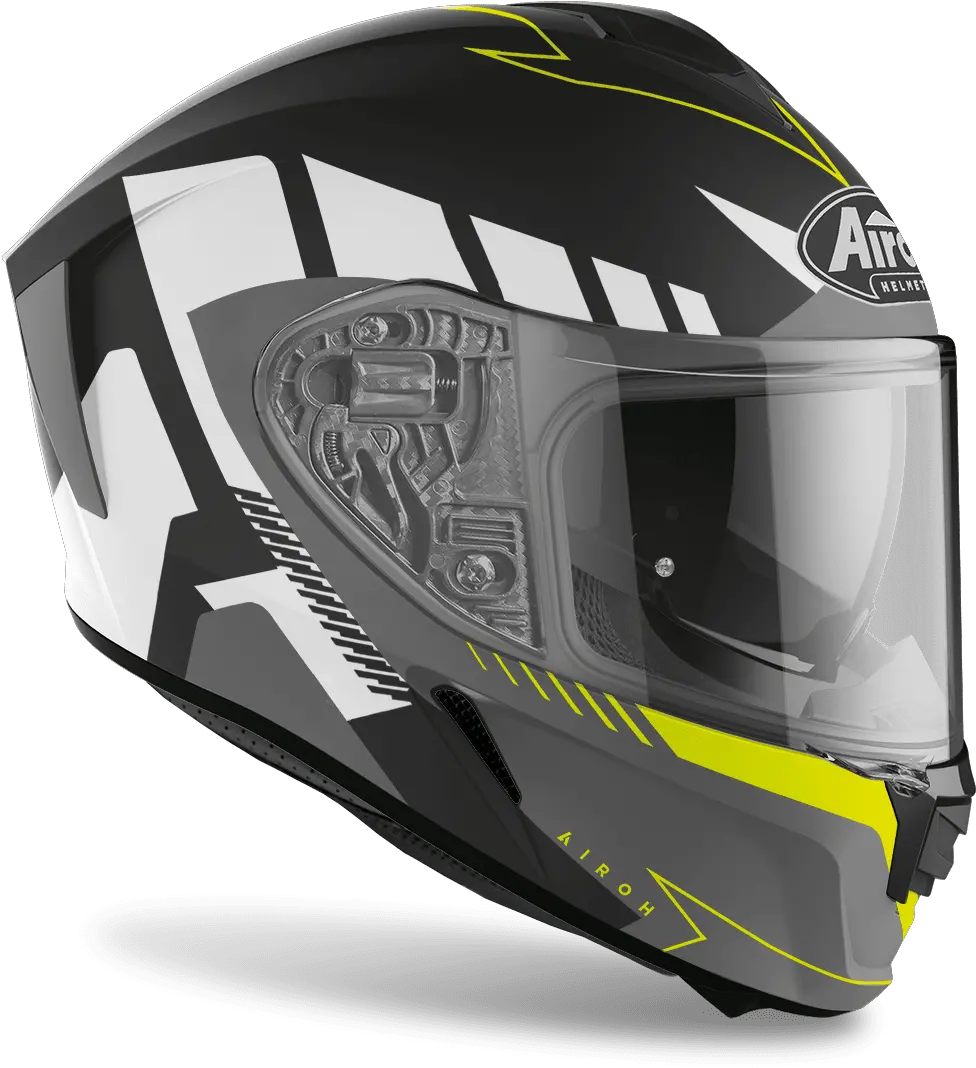 Spark Airoh Spark Anthracite Png Glow In The Dark Icon Helmet