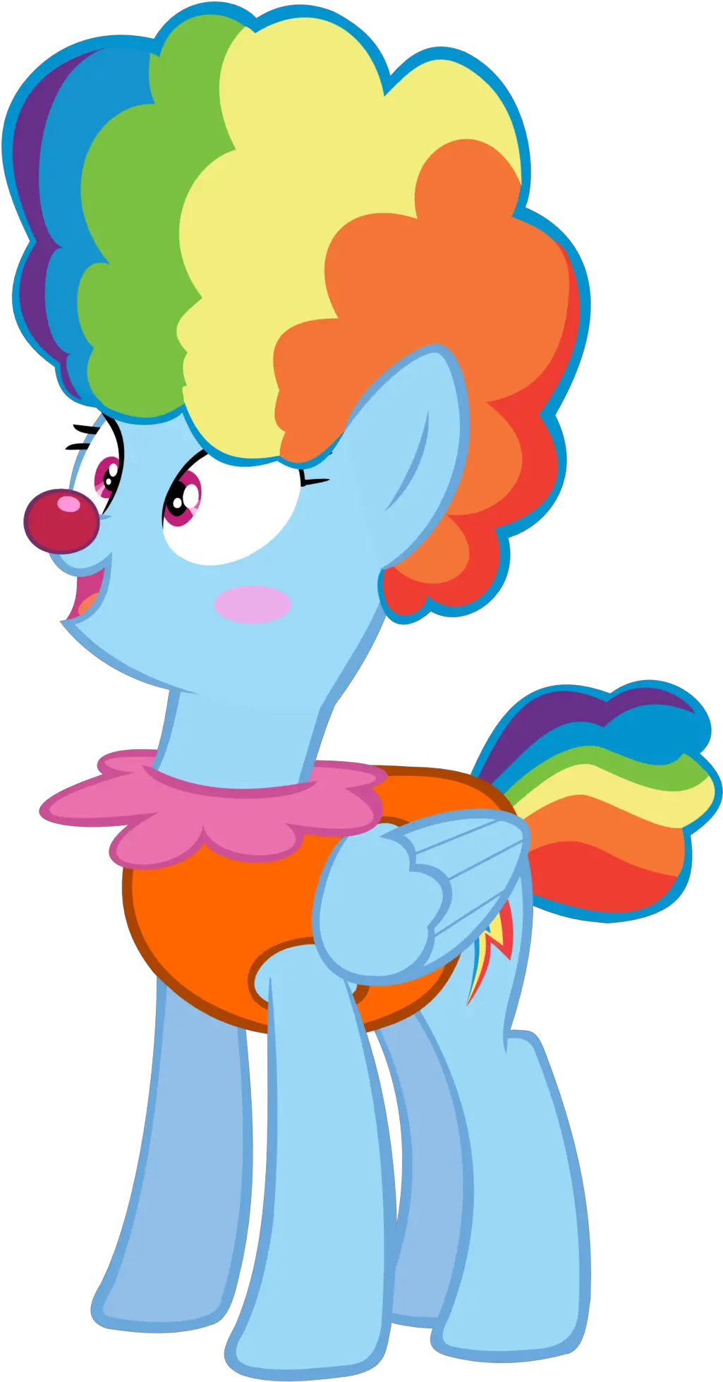 Clip Art Black And White Download Afro Rainbow Dash Clown Png Afro Transparent