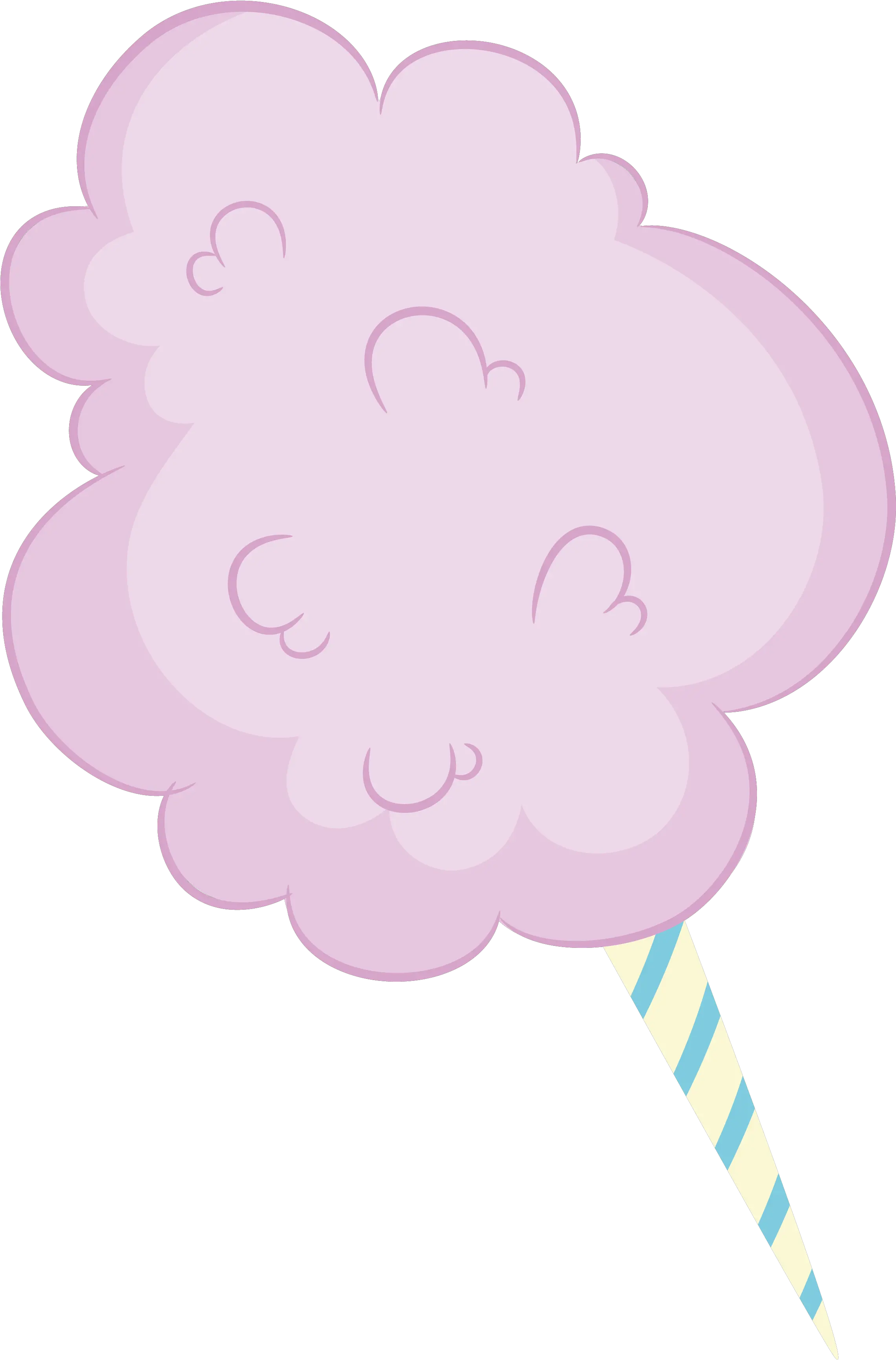 Cotton Candy Purple Clip Art Illustration Png Cotton Candy Png