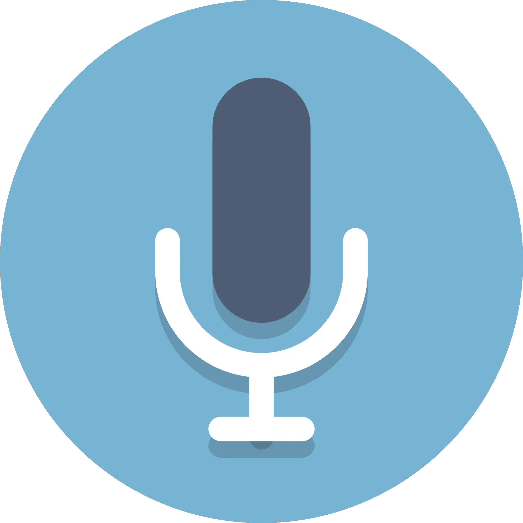 Circle Circle Mic Icon Png Mic Icon Png