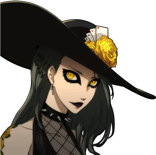 Sae Niijima Shadow Sae Persona 5 Png Despised Icon Hat