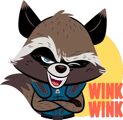 Facebook Guardians Of The Galaxy Facebook Stickers Png Rocket Racoon Icon
