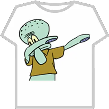 Squidward Dab T Dab Emoji Transparent Png Squidward Dab Png