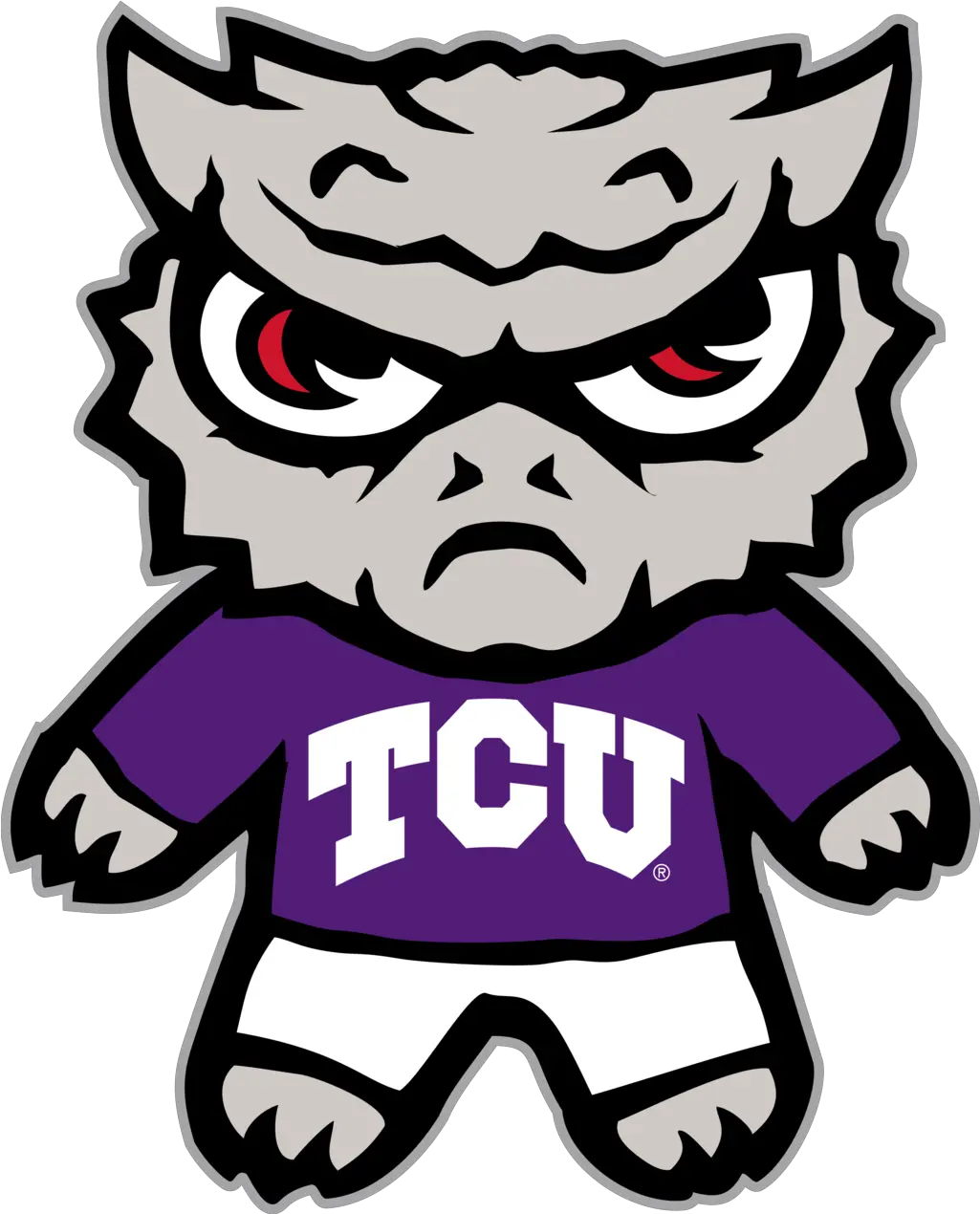 Tcu U2013 Tokyodachi Tcu Horned Super Frog Tcu Png Tcu Logo Png