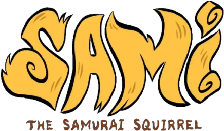 Sami The Samurai Squirrel Welcome To Woodbriar Preview Clip Art Png Squirrel Logo