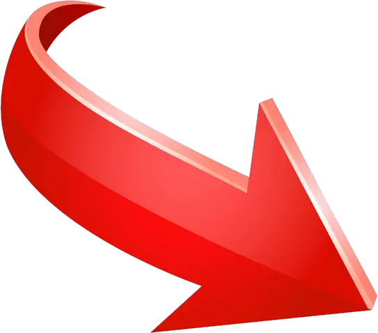 Png Hand Drawn Straight Arrow Red
