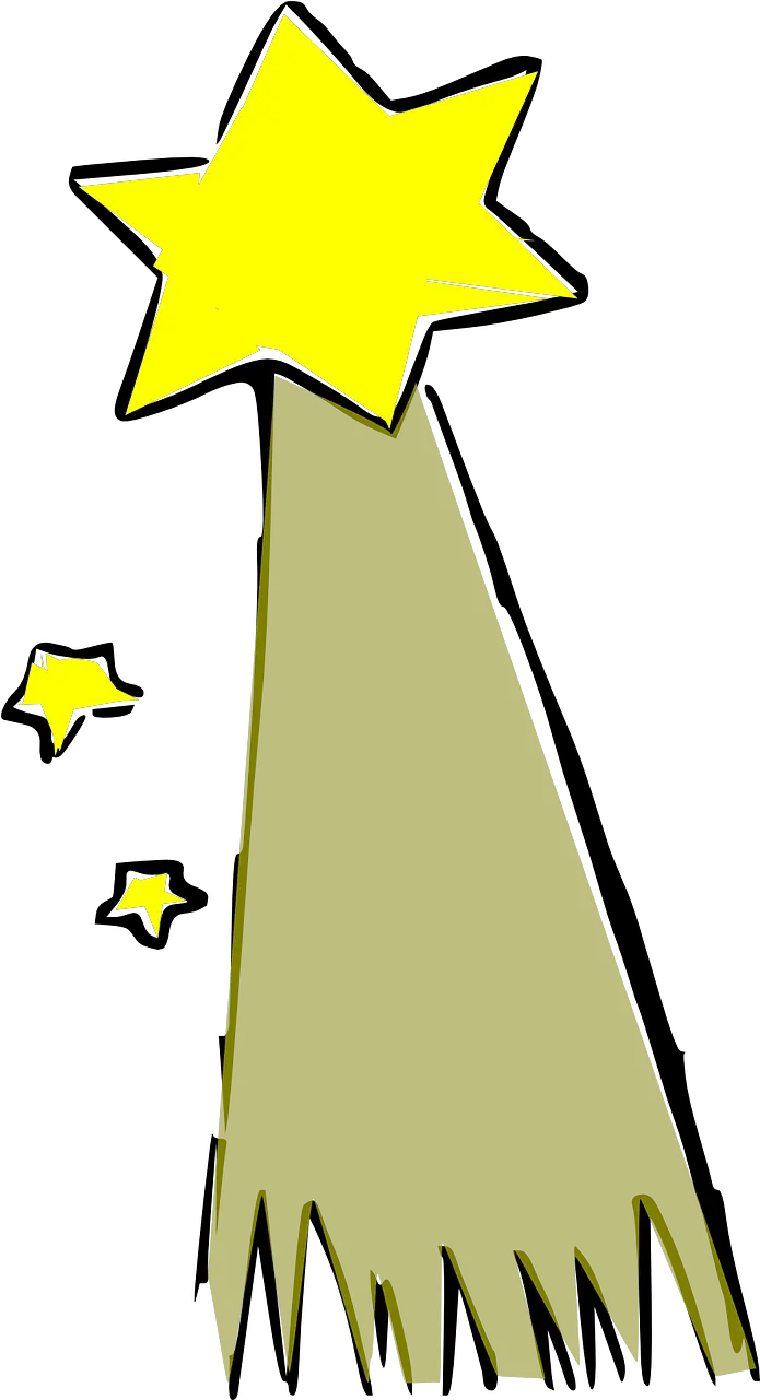 Shooting Star Comet Cartoon Drawing Shooting Star Png Shooting Stars Png