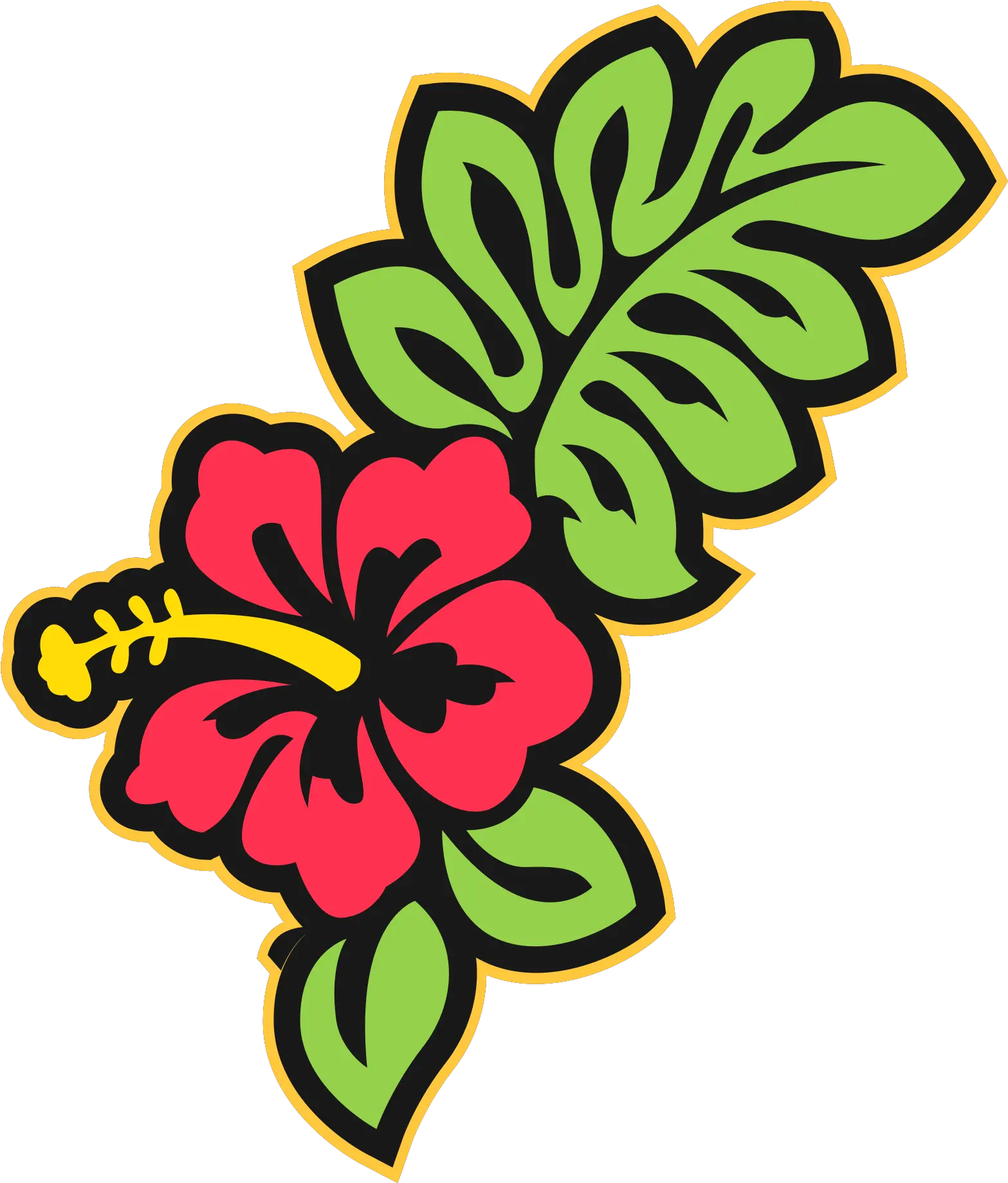 Free Hawaii Flower 1190296 Png With Hawaii Png Hawaii Flower Icon