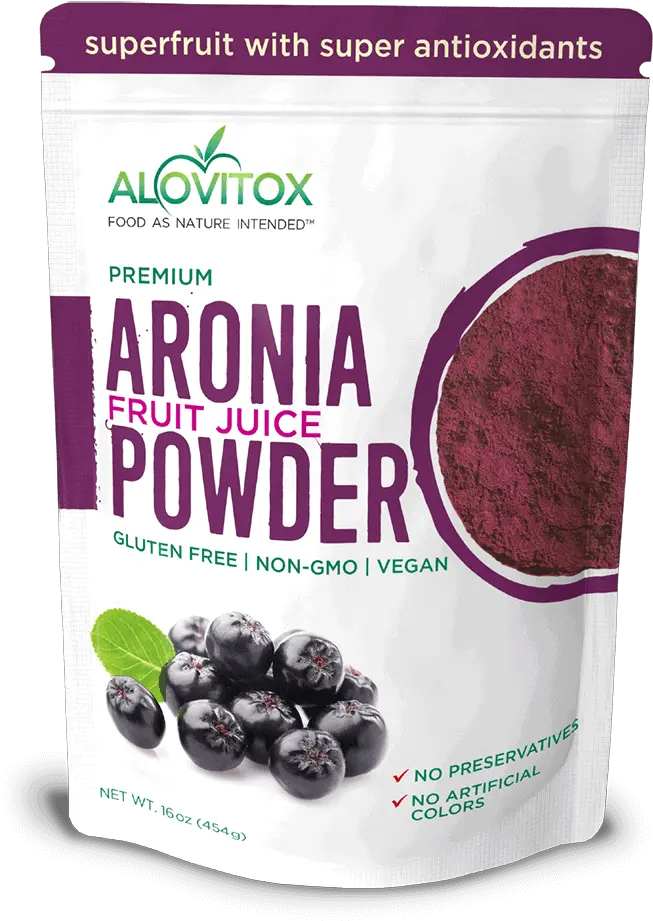 Aronia Berry Juice Powder Alovitox Berry Juice Powder Superfood Png Berry Png