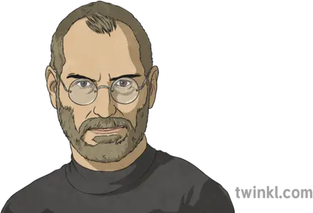 Steve Jobs Illustration Man Png Steve Jobs Png