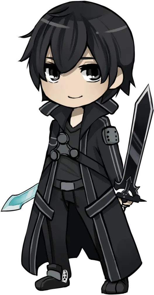 Kirito Chibi Png Image Chibi Kirito Sao Kirito Png