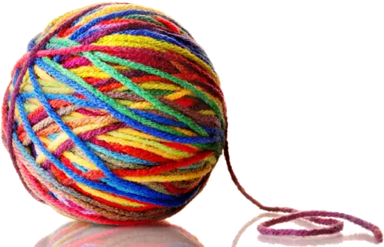 Pins U0026 Needles Knitting Group Unravel Ball Of Yarn Png Yarn Png
