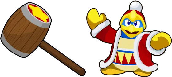 Kirby King Dedede Cursor Cartoon Png King Dedede Png