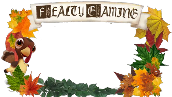 New Fall Thanksgiving Png Webcam Frame Png
