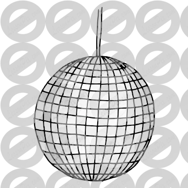 Disco Ball Picture For Classroom Therapy Use Great Disco Vertical Png Disco Ball Transparent