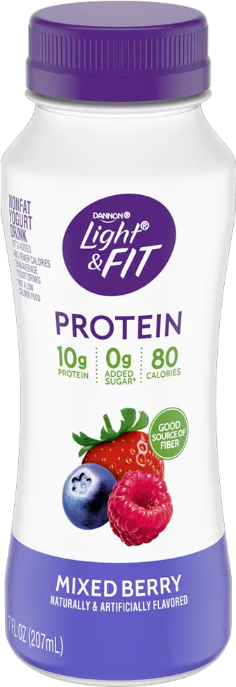 Protein Smoothies Light U0026 Fit Dannon Light Fit Yogurt Drinks Png Smoothies Png