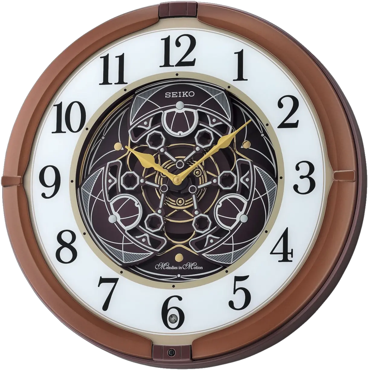 Seiko Qxm380brh Mechanical Mim Clock Seiko Qxm380b Png Mim Icon