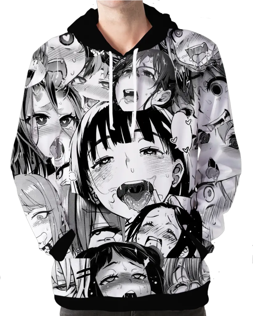 Ahegao Hoodie Vapor95 Ahegao Png Ahegao Transparent