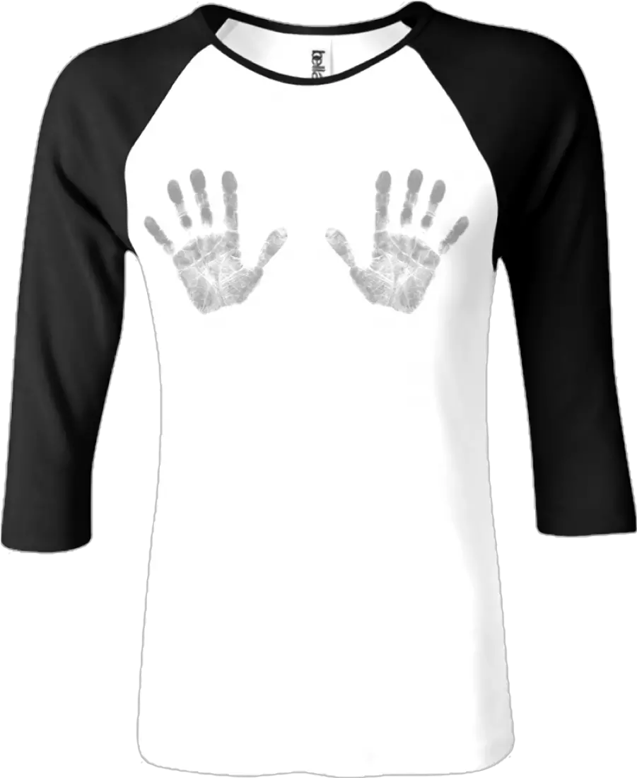 Handprint Greeting Cards Pk Of 10 Full Size Png Download Shirt Handprint Png