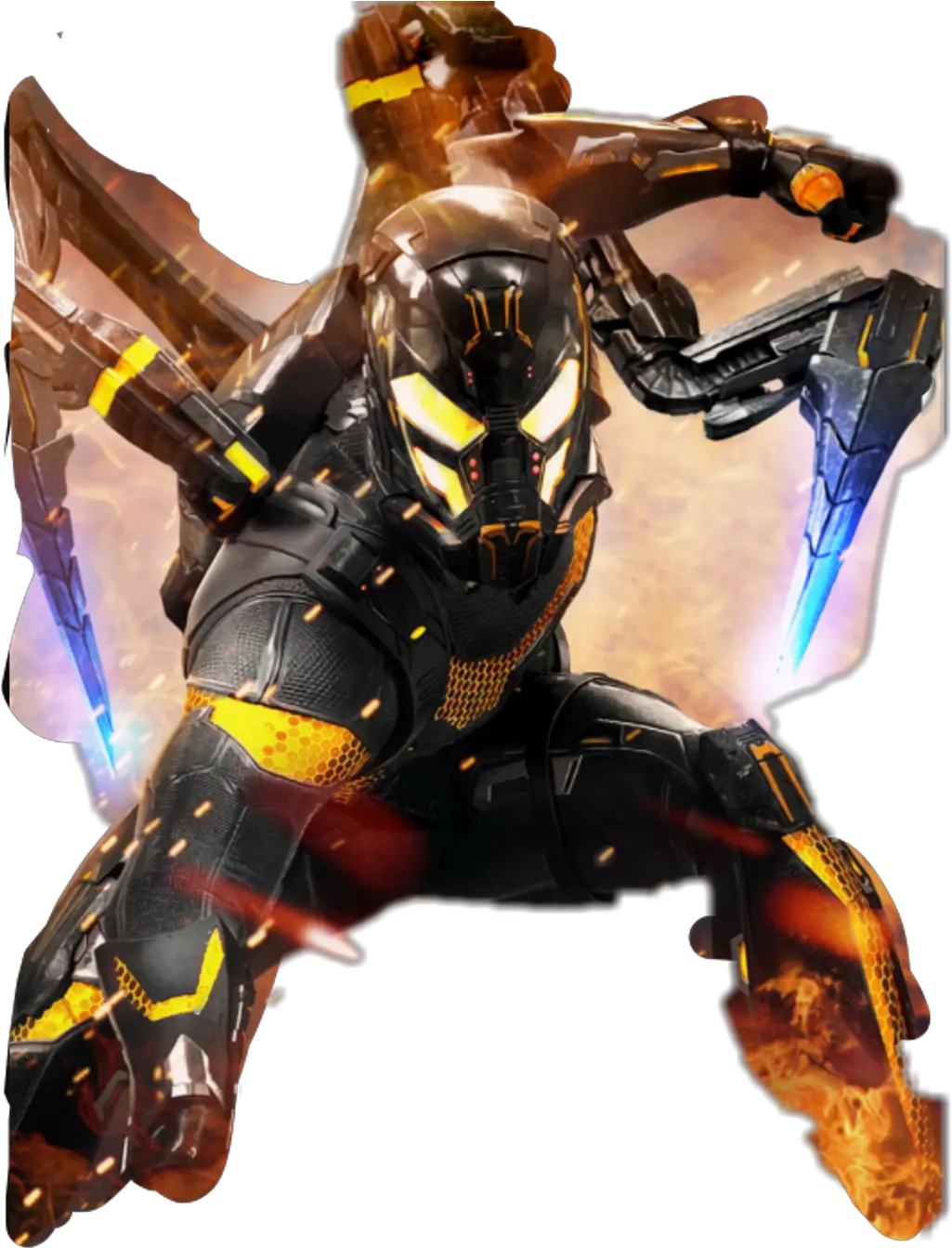 Yellow Jacket Antman Png Image Yellow Jacket Ant Man And The Wasp Antman Png