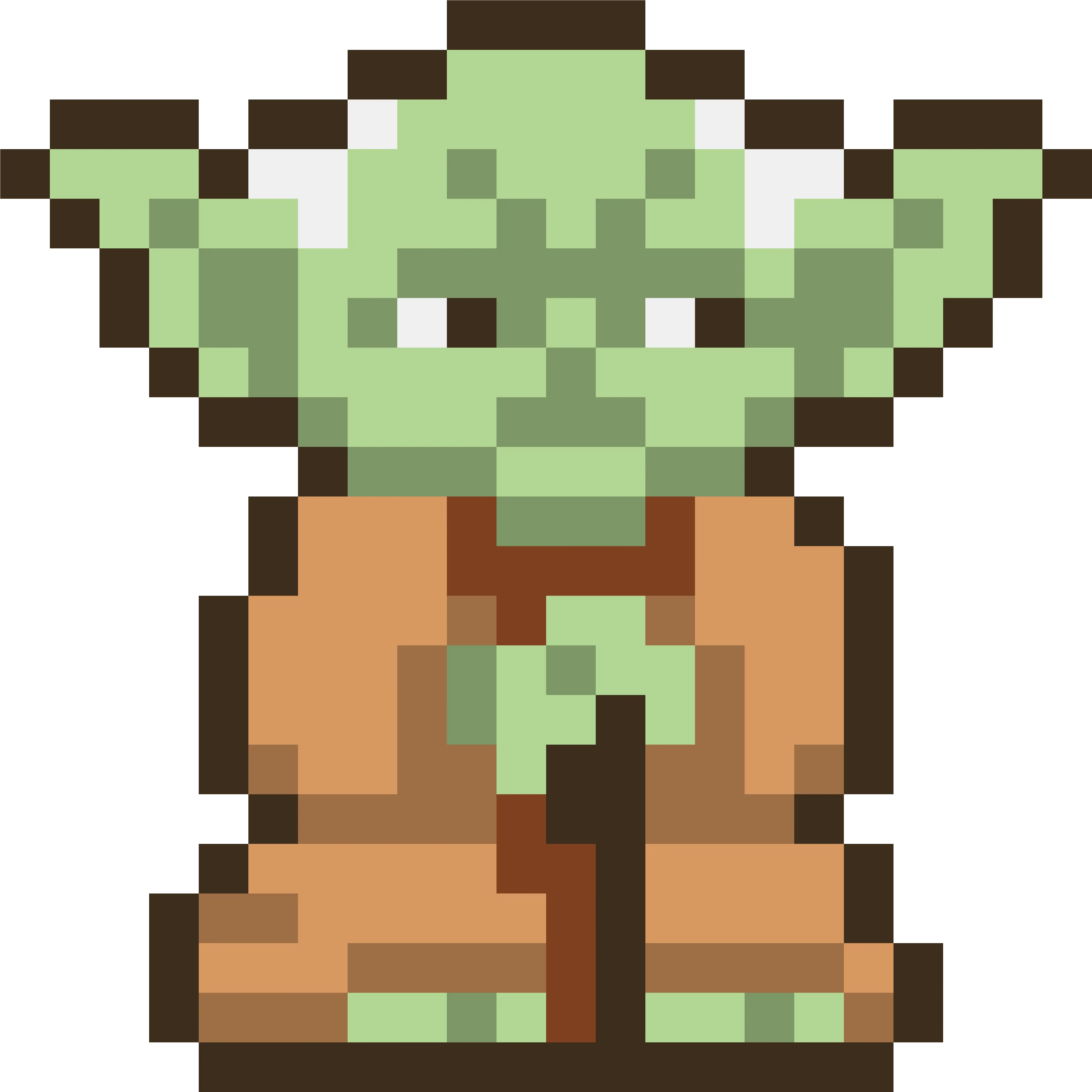 Yoda Pixel Art Of Yoda Png Yoda Png