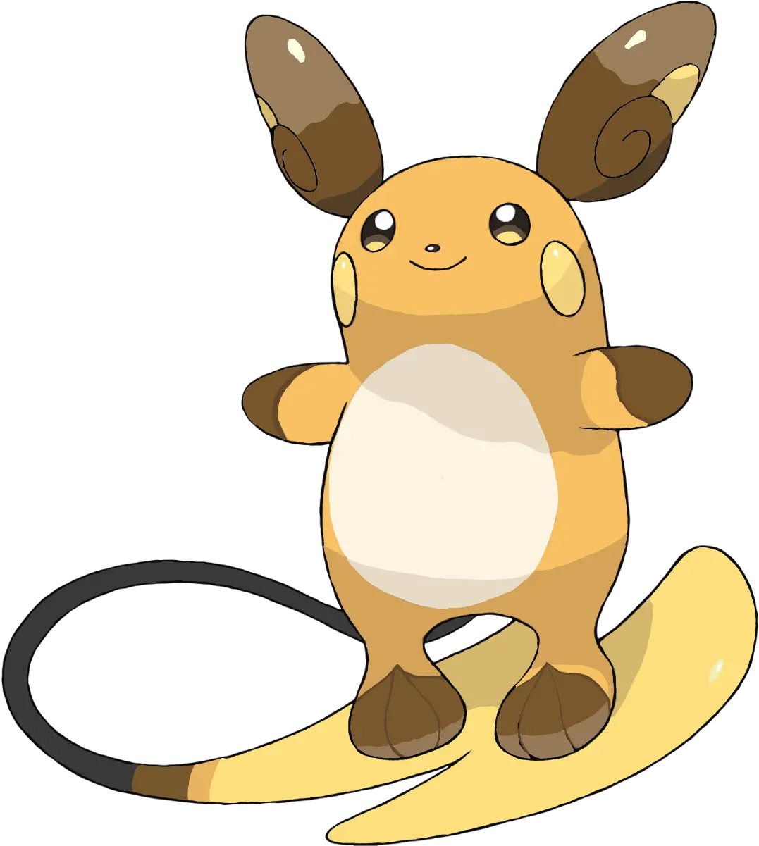 Alolan Raichu With Original Raichu Pokemon Png Raichu Png